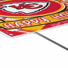 Kansas City Chiefs Yard Sign, Holiday - Home