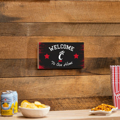 University of Cincinnati Wood Wall Sign, 6x11 - Home