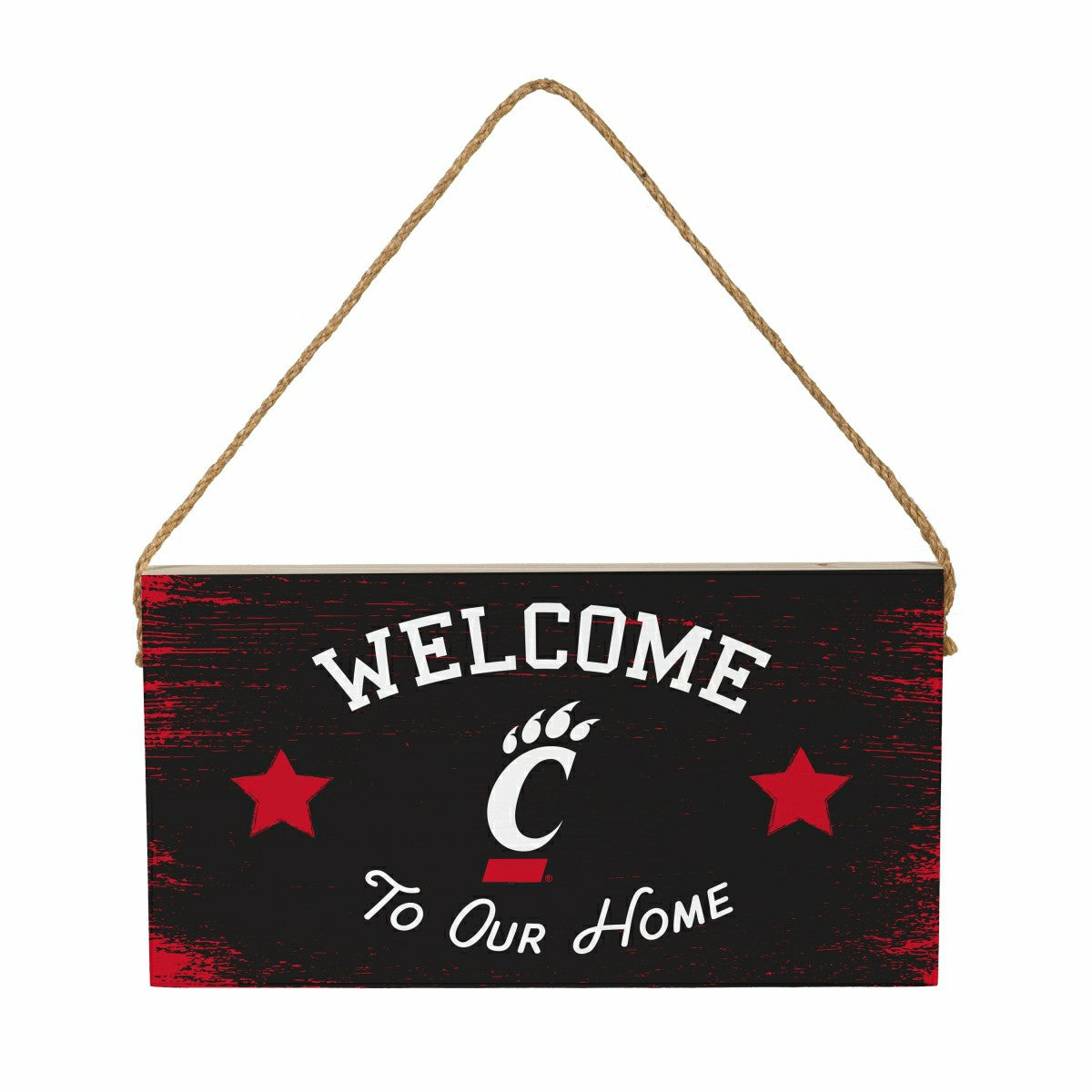 University of Cincinnati Wood Wall Sign, 6x11 - Home