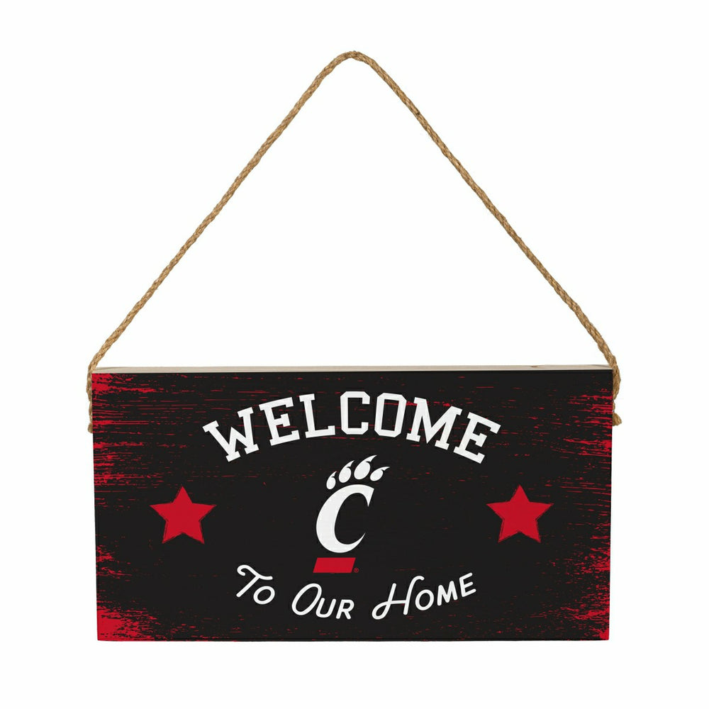 University of Cincinnati Wood Wall Sign, 6x11 - Home
