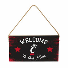 University of Cincinnati Wood Wall Sign, 6x11 - Home