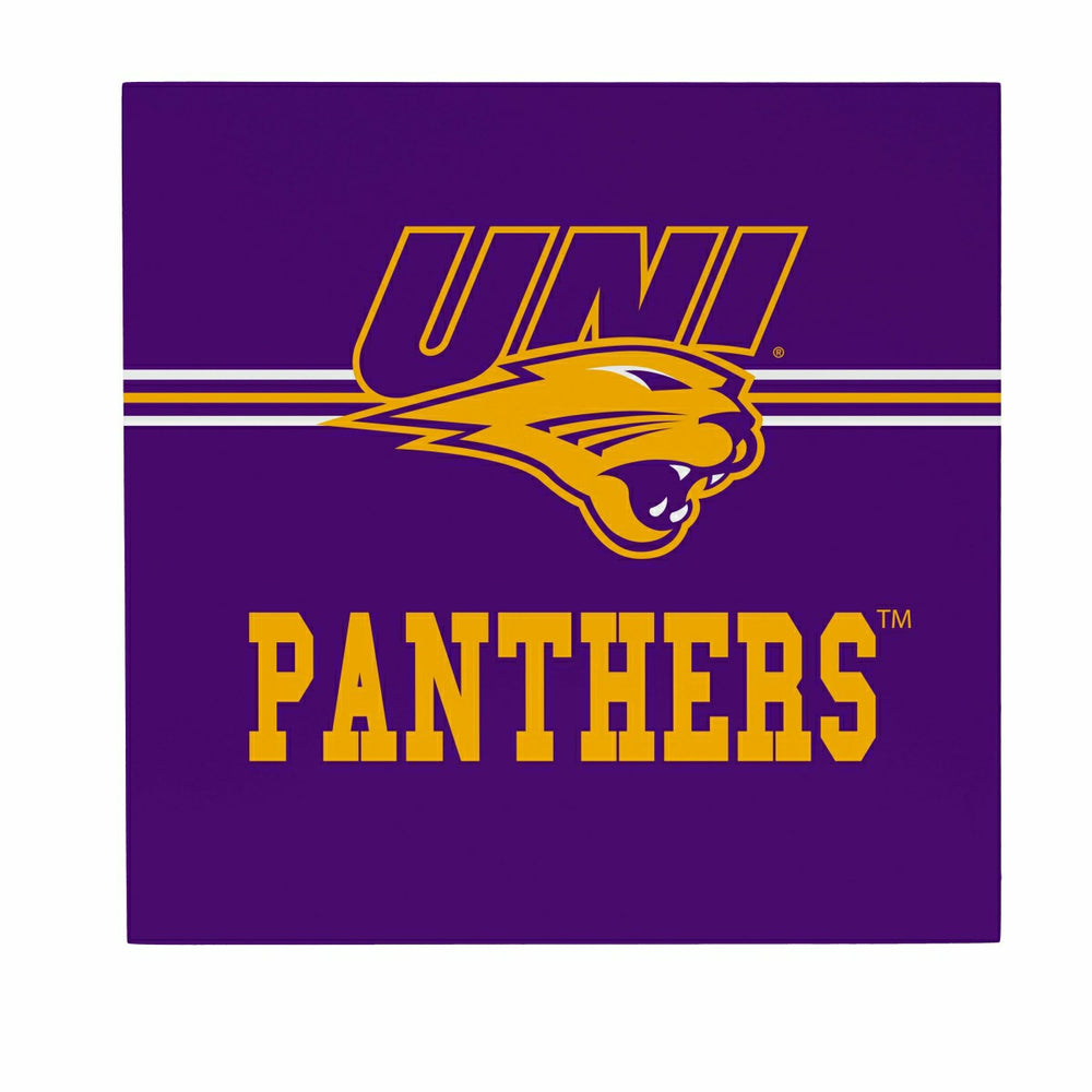 University of Northern Iowa Wood Wall Sign, 12x12 - Home