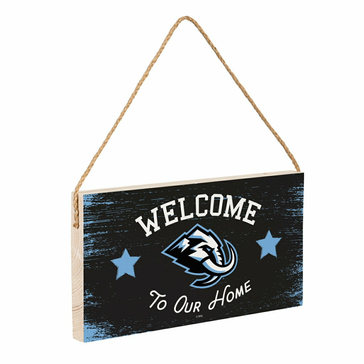 Utah Hockey Club Wood Wall Sign, 6x11 - Home