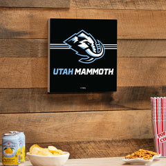 Utah Hockey Club Wood Wall Sign, 12x12 - Home