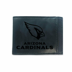 Front Pocket Wallet w/ RFID Blocking, Arizona Cardinals, Black - Home
