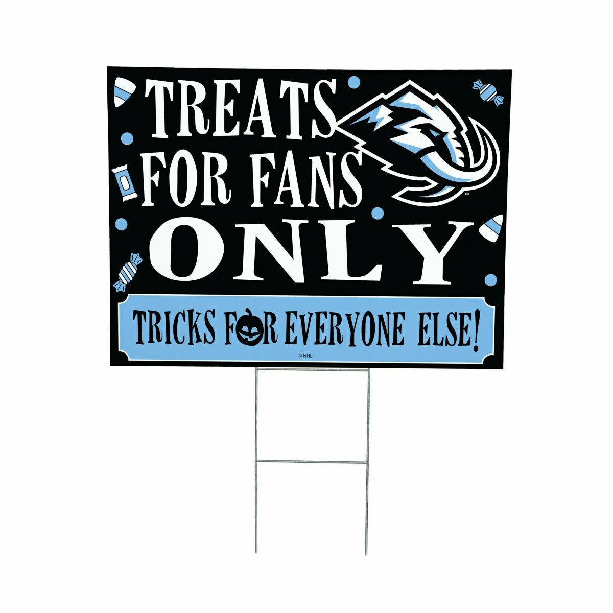 Utah Mammoth Yard Sign, Halloween Treats for Fans - Home