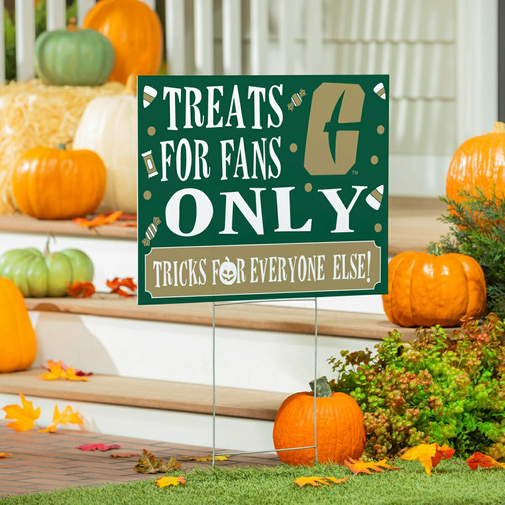 University of North Carolina/Charlotte Yard Sign, Halloween Treats for - Home