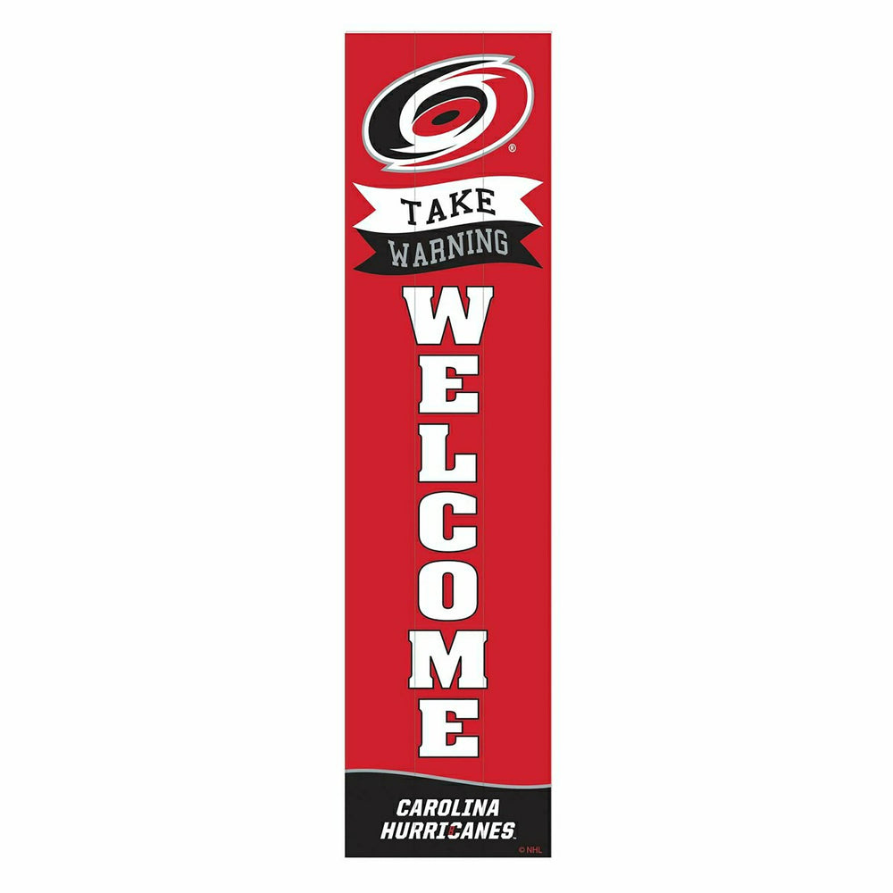 Carolina Hurricanes Large Single Sided Leaner, 46" - Home
