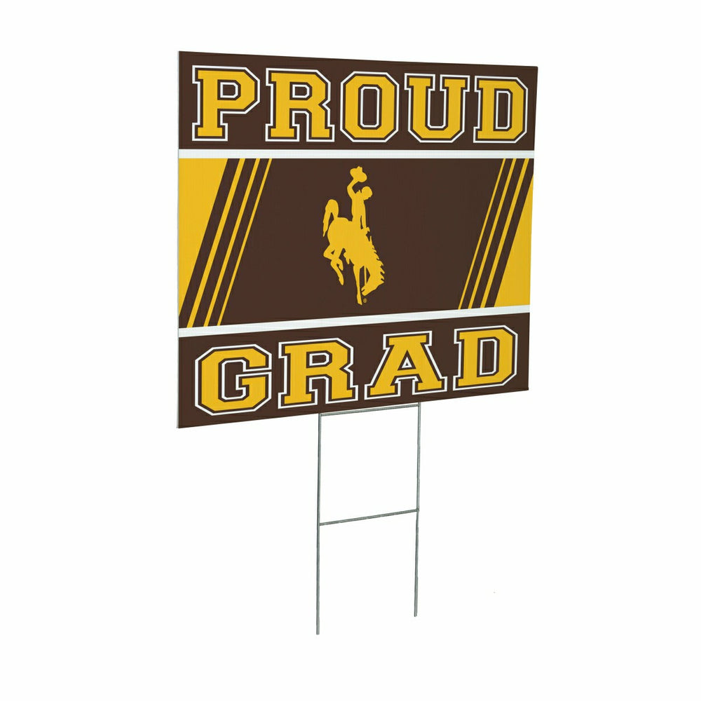 University of Wyoming Coroplast Yard Sign Graduate - Home