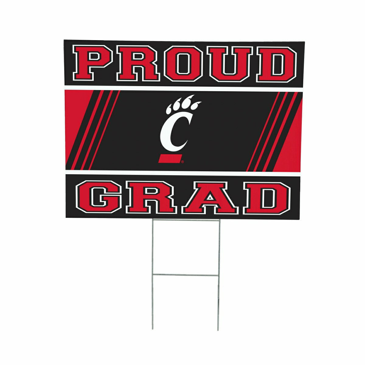 University of Cincinnati Coroplast Yard Sign Graduate - Home
