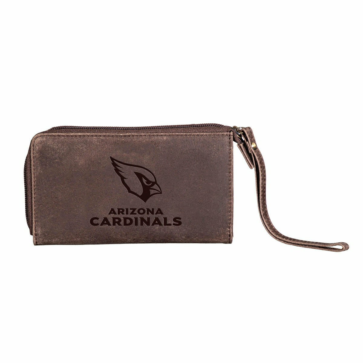 Wristlet Wallet, Brown, Arizona Cardinals - Home