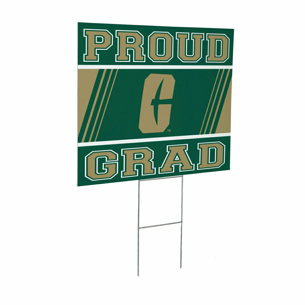 University of North Carolina/Charlotte Coroplast Yard Sign Graduate - Home