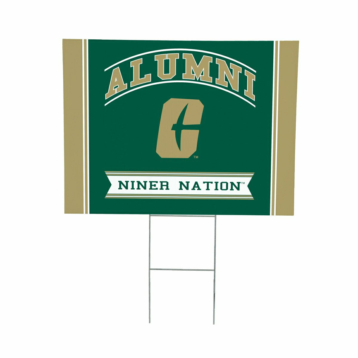 University of North Carolina/Charlotte Coroplast Yard Sign Alumni - Home