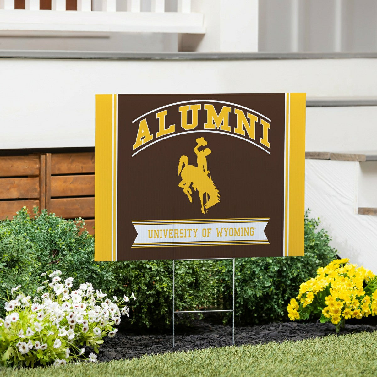 University of Wyoming Coroplast Yard Sign Alumni - Home