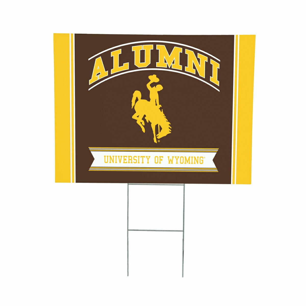University of Wyoming Coroplast Yard Sign Alumni - Home