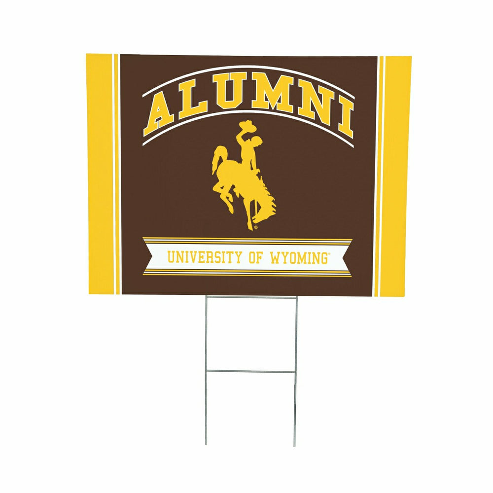 University of Wyoming Coroplast Yard Sign Alumni - Home