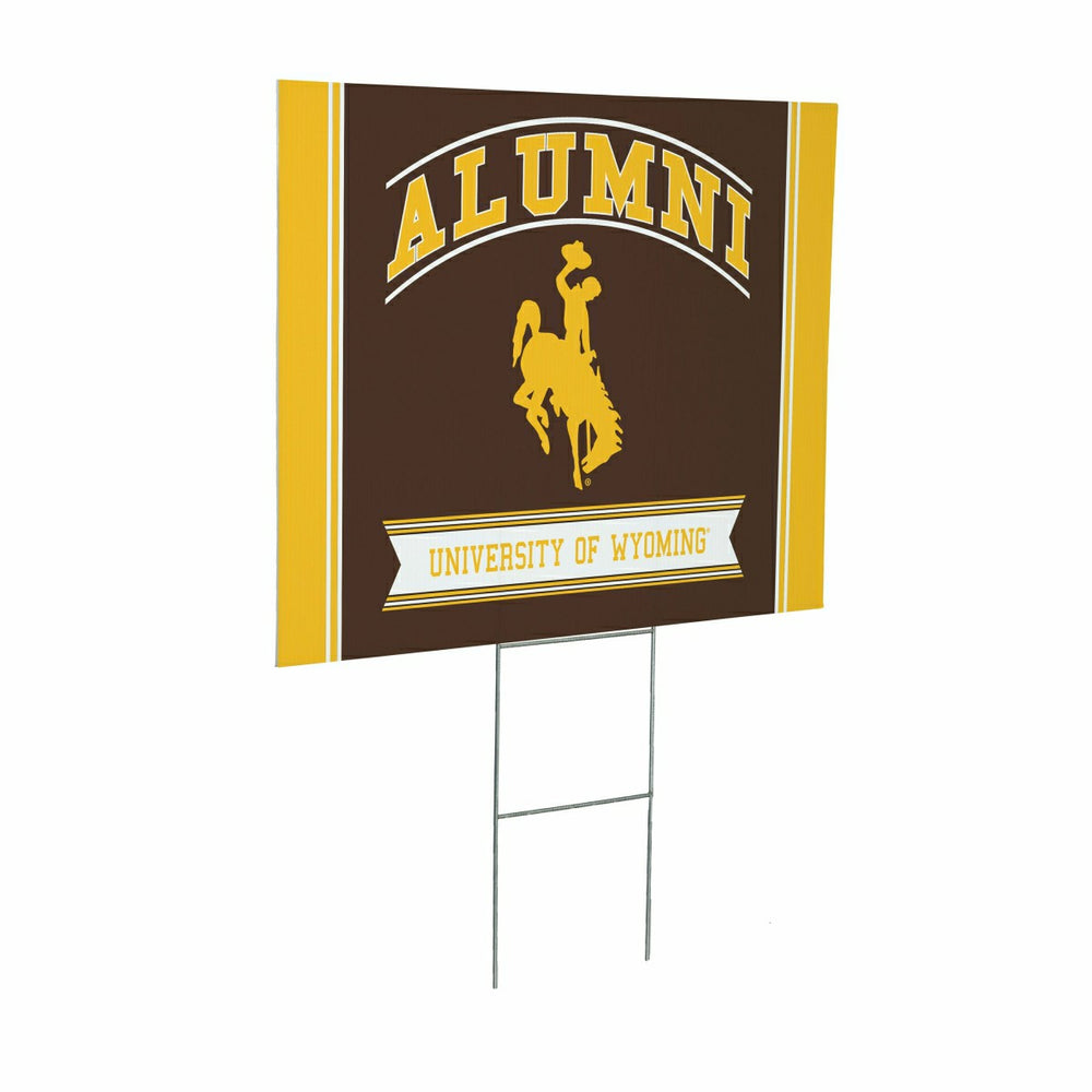 University of Wyoming Coroplast Yard Sign Alumni - Home