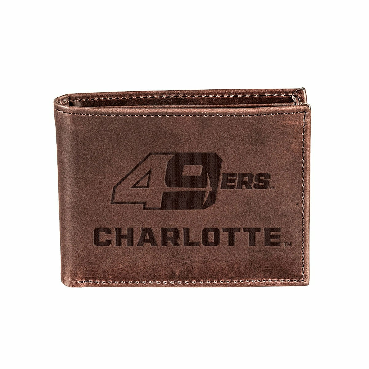 University of North Carolina, Bi-Fold Wallet, Brown, CH, 100% Genuine  - Home