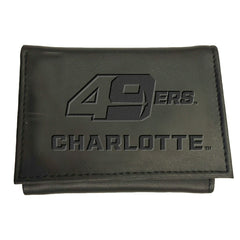 University of North Carolina, Charlotte, Tri-Fold Wallet, Black - Home