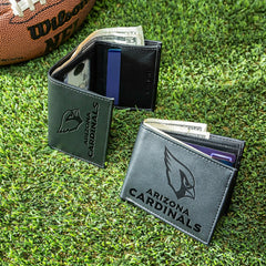 Arizona Cardinals, Bi-Fold and Tri-Fold Wallet Gift Set, Black - Home