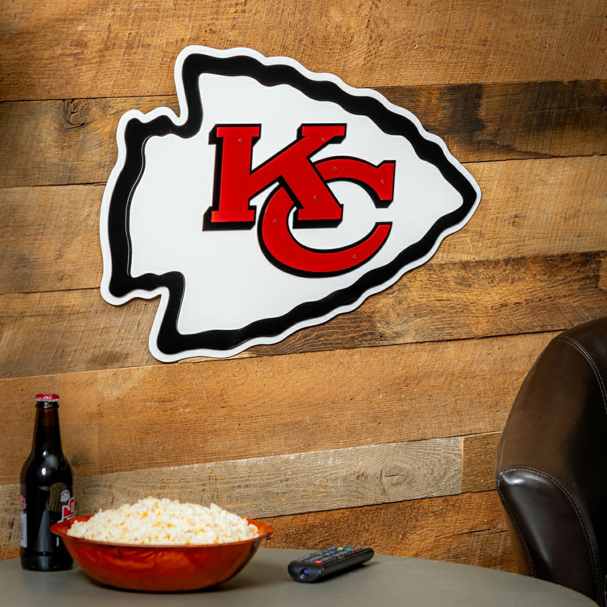 Kansas City Chiefs Premier Metal Wall Art - Home