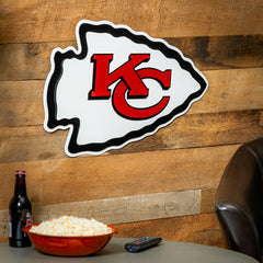 Kansas City Chiefs Premier Metal Wall Art - Home