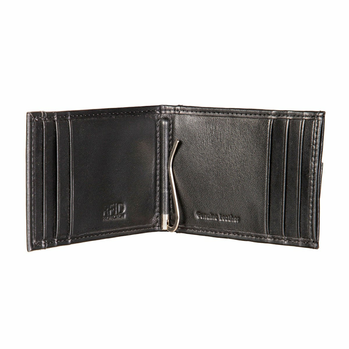Front Pocket Wallet w/ RFID Blocking, Carolina Hurricanes, Black - Home